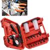 Kit spurgo freni auto con pompa a per vuoto portatile e manometro