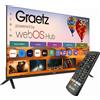 GRAETZ TV 32 POLLICI SMART LED HD GR32S1470 HDR10 WebOs 2.0 By LG BLUETOOTH 5.0