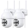 GALAYOU 2K Telecamera Wi Fi Esterno/Interno Videocamera Sorveglianza Esterno