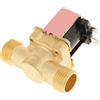 Akozon elettrovalvola 1 pollice 12 volt Elettrovalvola 1/2"12V DC dell'acqua valvola di