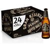 Peroni Gran Riserva Doppio Malto Cassa con 24 Birre in Bottiglia da 33 cl 7.92 L