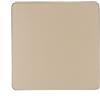Copricavo ABS oro per TV e per condizionatore aperture cavi 9x9x0,7 cm