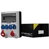 Preis-Zone Distributore di corrente di costruzione TD 16A 32A 4x230V Dottorvolt 6077