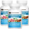 Hyper Glicem Control Berberis 3 Box da 60 Cpr Integratori per Glicemia con
