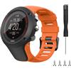 Songsier Cinturino Compatibile con Suunto Ambit 3/1/2/2S/2R/3 Sport/3 Run/3 Peak