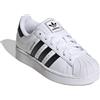 Adidas Superstar Donna Ragazzi Bianco Nero 36 37 38 39 40 scarpe sneakers casual