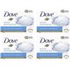 Dove Sapone Gentle Peeling Soap Bar (4 x 90 g)