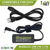 New Net Alimentatore Caricabatteria ADP-33AW A per Asus VivoBook S200E [19V 1,75A 33W]