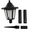 Solar Power LED Path Way Wall Landscape Mount Garden Fence Outdoor Lamp Light