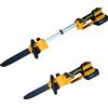 partenopea Motosega a Batteria Telescopica lama 12" due batterie 21V lubrificazione auto