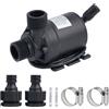DC Pompa acqua sommersa brushless portata 800L/H per fontana per solare laghetto