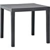 vidaXL ANTRACITE TAVOLO BALI 78x78x72