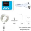 Irrigazione Piante da Interno Kit Irrigazione a Goccia ABS con Flusso Re