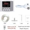 Irrigazione Piante da Interno Kit Irrigazione a Goccia ABS con Flusso Re
