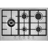 Candy CHG7WL4WTX Acciaio inox Da incasso 74.5 cm Gas 5 Fornello(i)