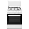 Nikkei SN664WE Cucina a gas 4 Fuochi con forno elettricocon grill 60x58 cm