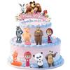 Does not apply 9 Pezzi Masha E Orso Figure per Decorazione Torta, Masha E Orso Decorazione per