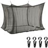 Tenda Copertura Rete Antiparassitaria Bianca 300x300x250cm Tettoia Parasole per