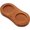 Sottobicchiere Per Macinapepe Porta Macinino Legno Spice Grinder Tray