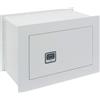 Arregui Domus 271320 Cassaforte a Muro a Chiave, Grigio Chiaro