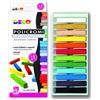 CWR Gessi Policromi Quadrati Il Gessopastello Confezione da 12 Colori Assortiti CWR