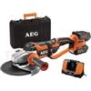 AEG Smerigliatrice angolare 230mm a batteria 18V brushless AEG BEWS18-230BLLI-602C