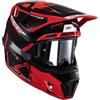 Leatt Casco moto 7.5 con Tecnologia 360° Turbine e maschera moto inclusa