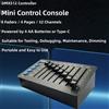 Console 32 DMX512 con doppio supporto alimentazione 4xAA o 5V ti