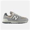 New Balance 574 Scarpe Da Ginnastica Uomo Grigio Bianco Tutte Le Taglie
