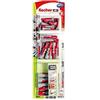 FISCHER FIXATION 4048962246919 - Tassello Duopower Blister 15 (6 x 30) 10 (8 x 40) 5 (10 x 50), Incolore, Taglia Unica