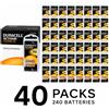 Duracell 240x Duracell Activair DA312 Batterie PR41 BULK Zinc-Air 1.45V DC-312
