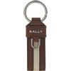 Bally RBN STR KEYFOB U808P Men's Ribbon Keyholder 76972608 [U]