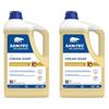 SANITEC igiene sicura Luxor Gold Argan, Crema Sapone Profumata Idratante con Glicerina e Antibatterico, Deterge le Mani Lasciandole Pulite, pH 5,5, Dermatologicamente Testato, 2 Confezioni da 5 L