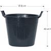 Cardinale Mastello Agricolo Plastica Nero Con Manici 40 65 Lt Litri Giardino Agricoltura