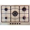 PLADOS PIANO COTTURA A GAS 75 CM 5 FUOCHI IN ACCIAIO INOX STAR75 AVENA CUCINA MODERNA