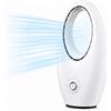 Ventilatore Bladeless Senza Pale 60W Silenzioso 3 Velocità Bianco Torre interno