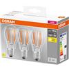 OSRAM Led Base Classic A100 Lampade Led A Filamento Chiaro In Vetro Per Base E27