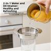 Cestello colino 304 SS per lattine drenaggio cucina olio acqua 12x12x2,8 cm