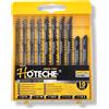 HOTECHE LAME PER SEGHETTO ALTERNATIVO 10 LAME SEGHETTO ALTERNATIVO FERRO LEGNO PVC