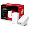 ‎TP-link Mercusys AV1000 Gigabit Powerline Starter Kit, Data transfer speed Up To 1000 Mb