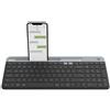Logitech G LOGITECH K580 Slim Multi-Device Wireless Keyboard GRAPHITE NORDIC