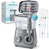 Boston Tech Aquapik 100 Idropulsore dentale professionale Water Flosser con 9 Ugelli