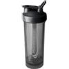 IronMaxx Premium Shaker - Deep Black 700 ml | Shaker per proteine con sfera filtrante e scala graduata | Borraccia ermetica in plastica AS+PP | Per frullati cremosi ovunque tu sia