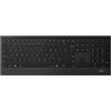 Rapoo 9500M clavier Souris incluse RF sans fil QWERTZ Allemand Noir