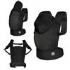 kk Kinderkraft Kinderkraft marsupio ergonomico CARRYBEE da 3 mesi fino a 20 kg, 2 posizioni fronte e schiena, regolabile, cappuccio fisso, cotone e rete poliestere traspirante, leggero, Nero