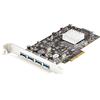 StarTech.com PEXUSB314A2V2 scheda di interfaccia e adattatore Interno USB 3.2 Gen 2 [3.1 Gen 2] (4-Port USB PCIe Card 3.1 Gen 2 - 2 Chips)