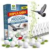 Albagarden Repellente Piccioni Disabituante in Sfere di Cellulosa Barriera Vegetale
