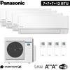 Panasonic Climatizzatore quadri split serie TZ R32 Panasonic 7000+7000+7000+12000 btu A++