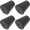 4 Pcs Base Del Piede Dell'amplificatore Piedini Per Casse Acustiche Gomma