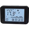 Orbis OrOrbis MIRUS TOUCH Antracite Cronotermostato touch screen settimanale a Batterie